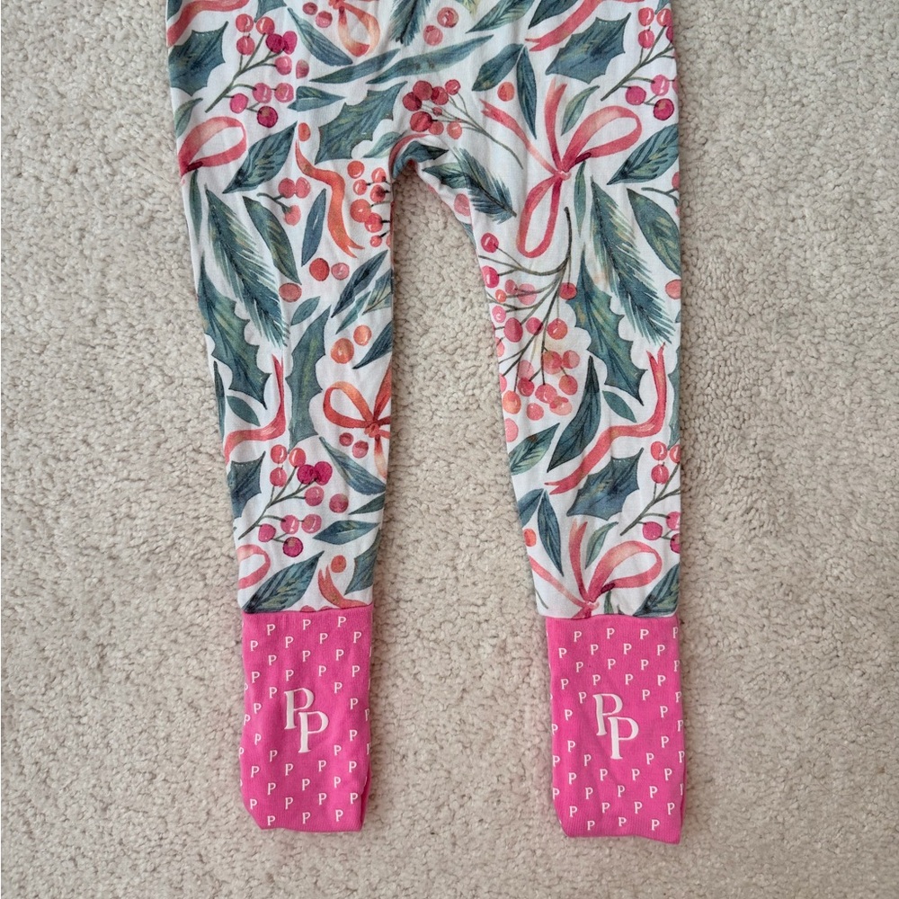 Posh Peanut Holiday Bow Convertible One Piece - Picture 9 of 12